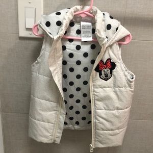 Minnie vest for girls 3 years old